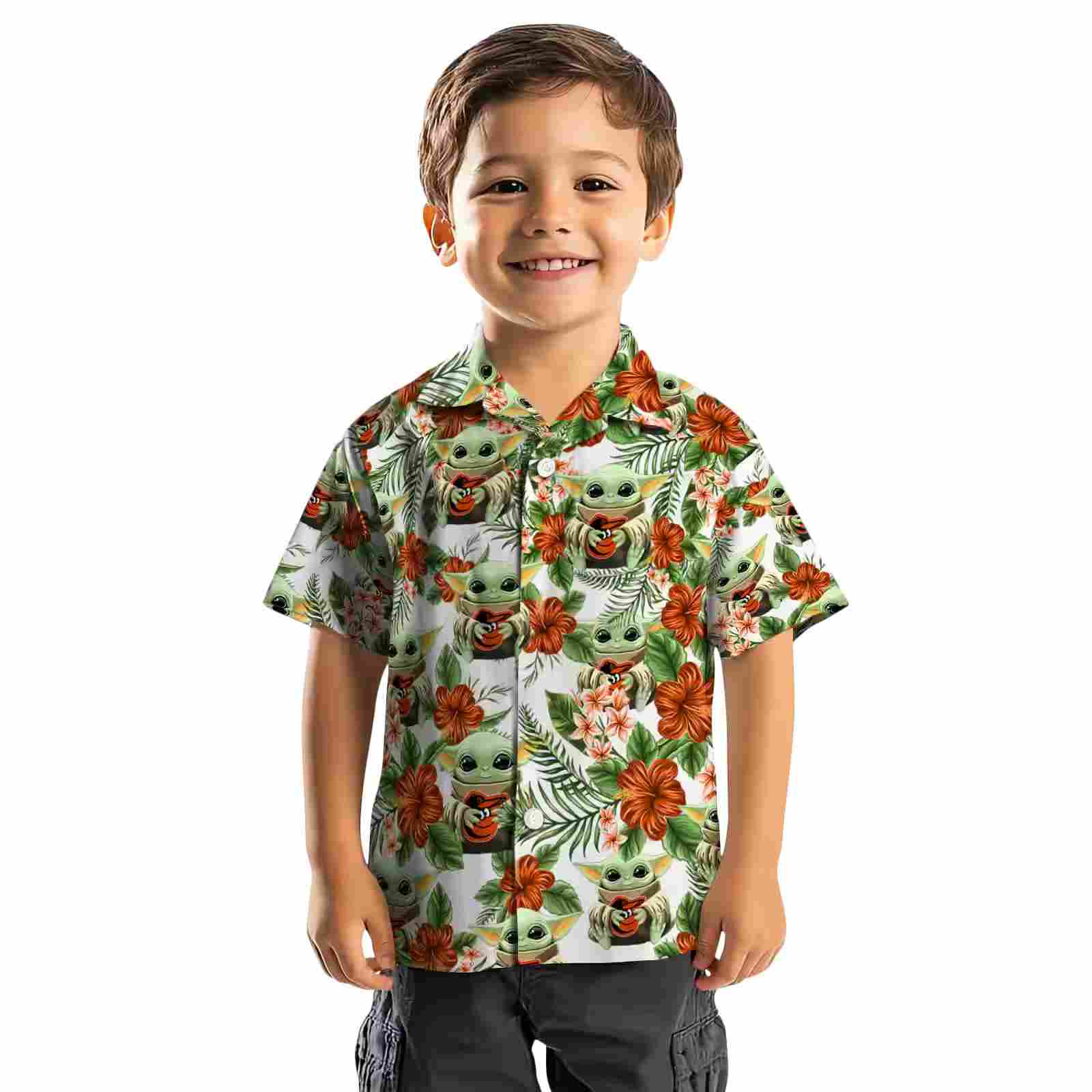 baltimore orioles tropical yoda green hawaiian shirt top rated