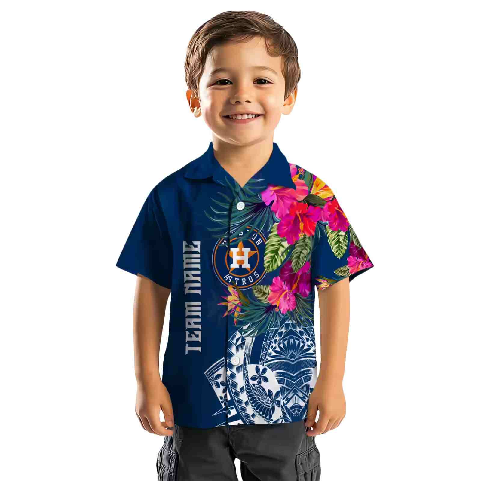 houston astros floral polynesian blue hawaiian shirt top rated