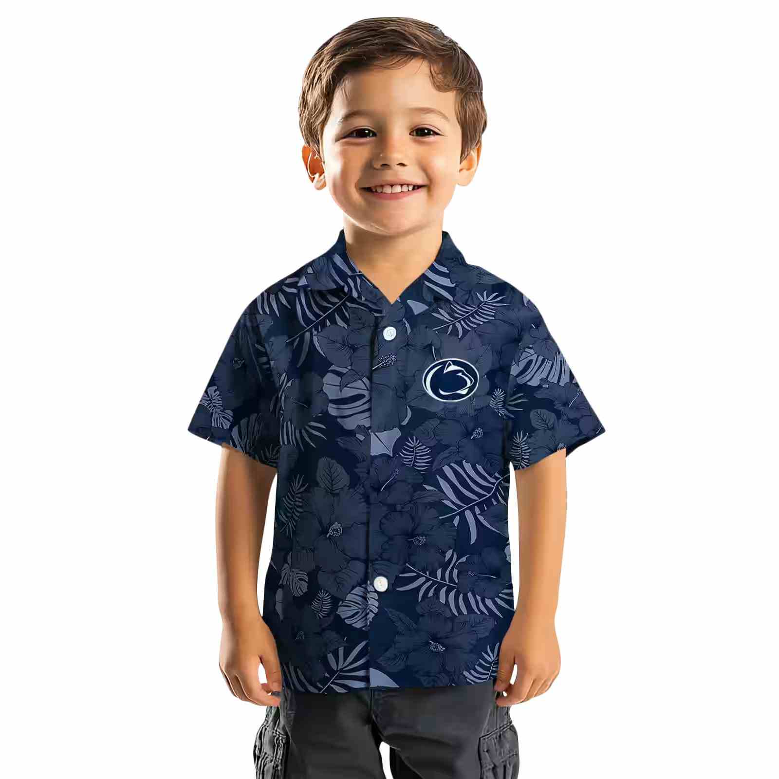 penn state nittany lions jungle vibes blue hawaiian shirt top rated