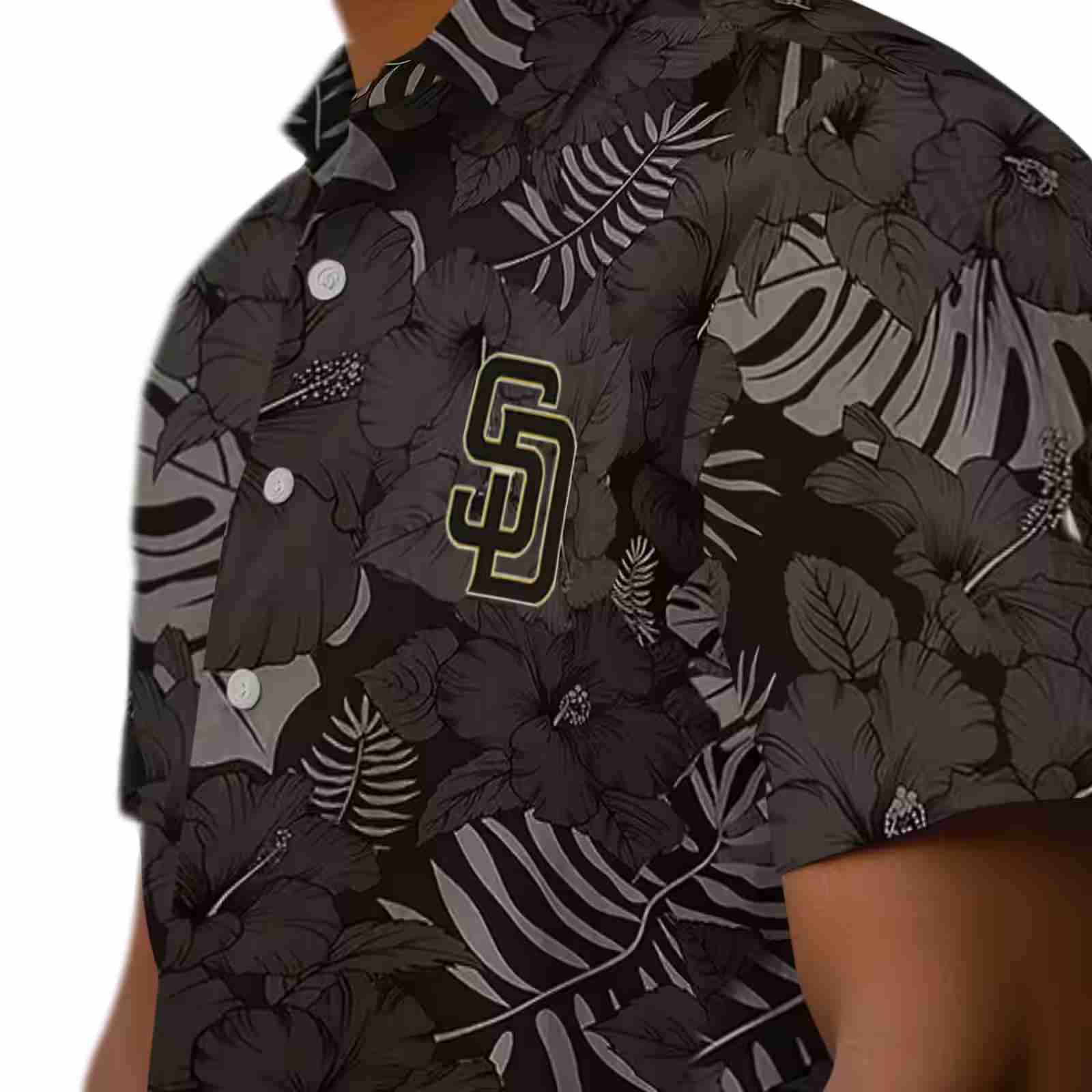 san diego padres jungle vibes brown hawaiian shirt trendy