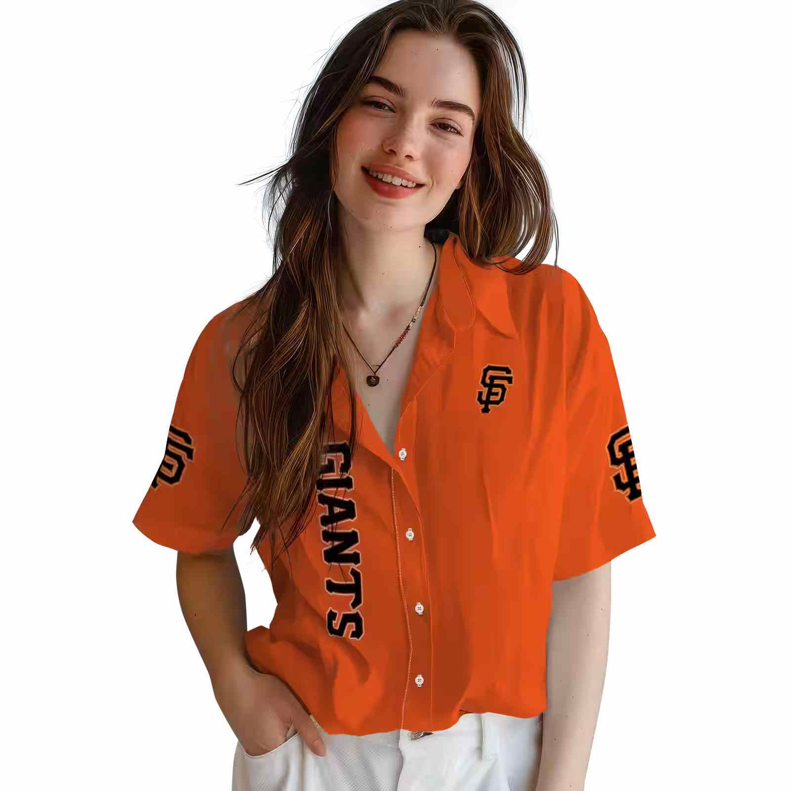 san francisco giants stuart minion orange hawaiian shirt latest model