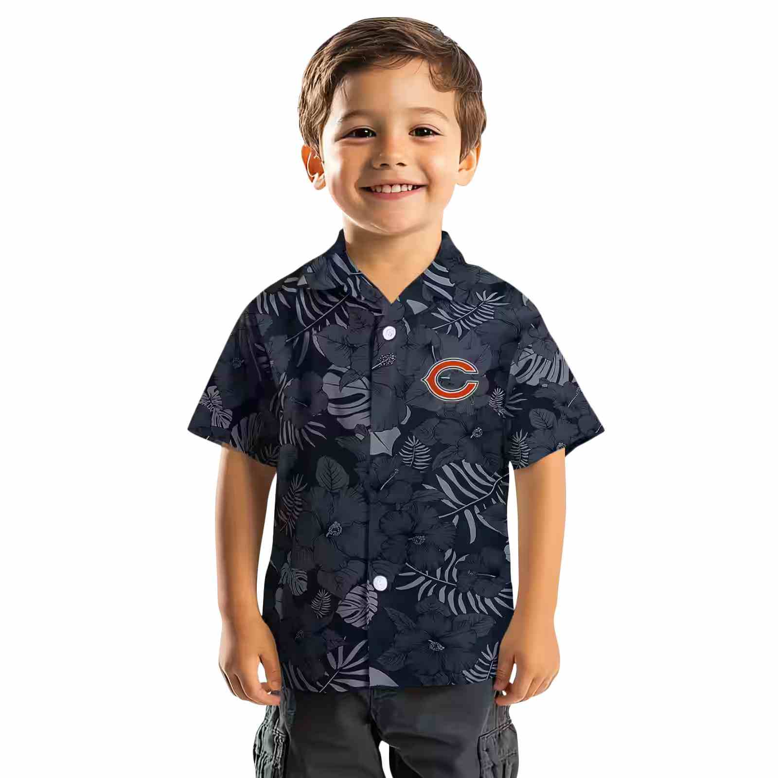 chicago bears jungle vibes blue hawaiian shirt top rated