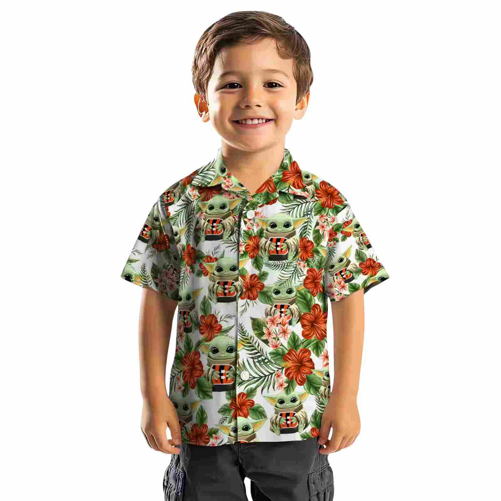 cincinnati bengals tropical yoda green hawaiian shirt top rated