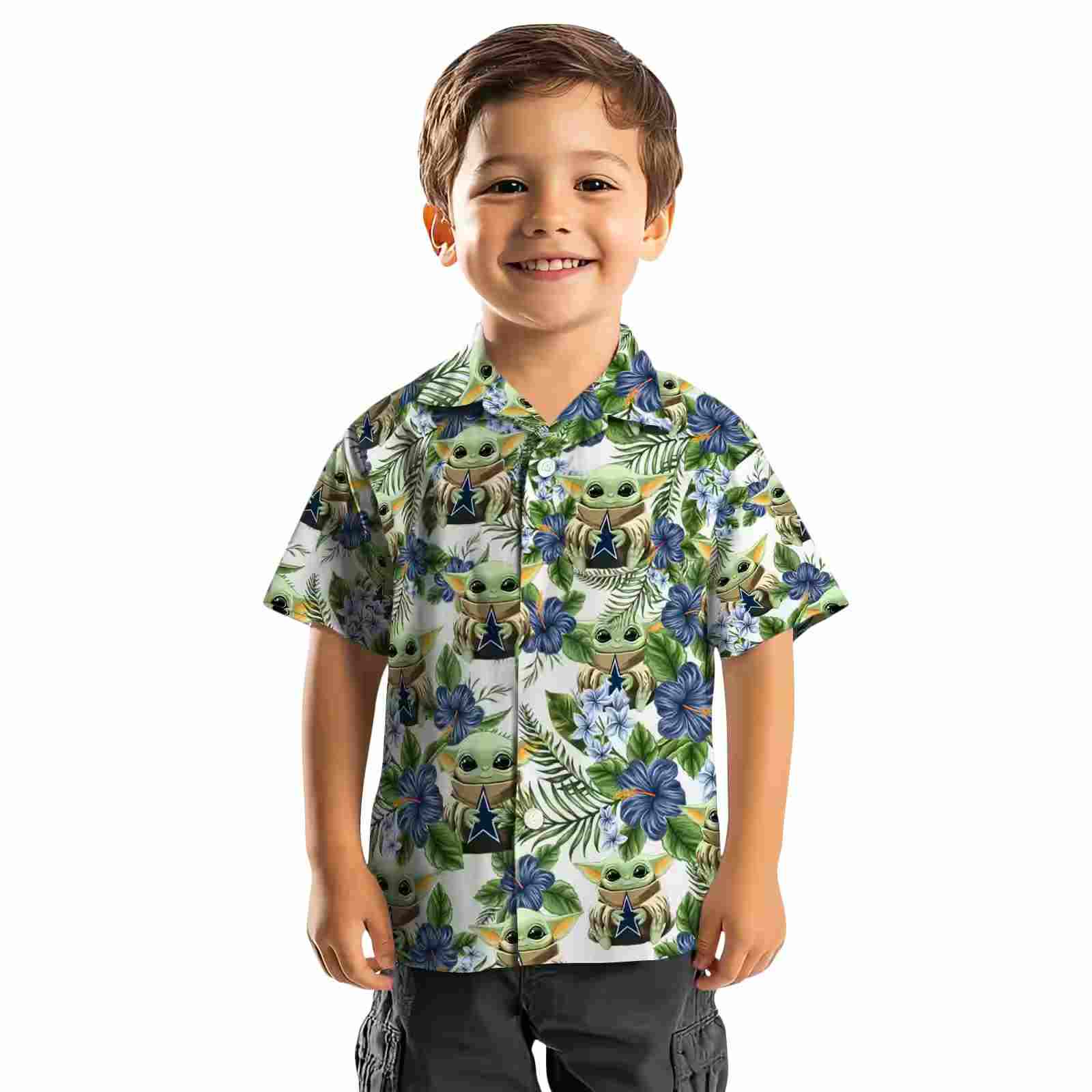 dallas cowboys tropical yoda green hawaiian shirt top rated