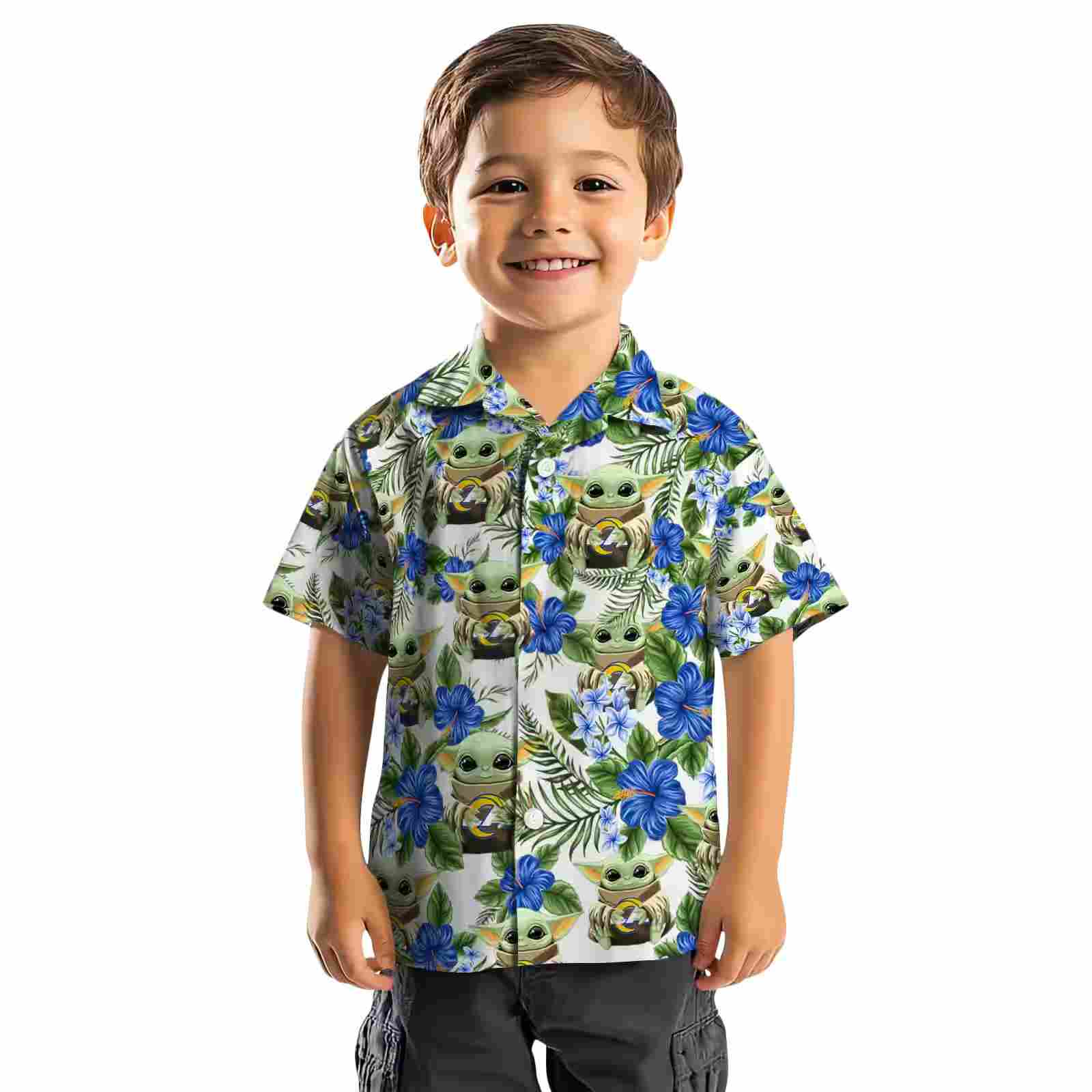 los angeles rams tropical yoda green hawaiian shirt top rated