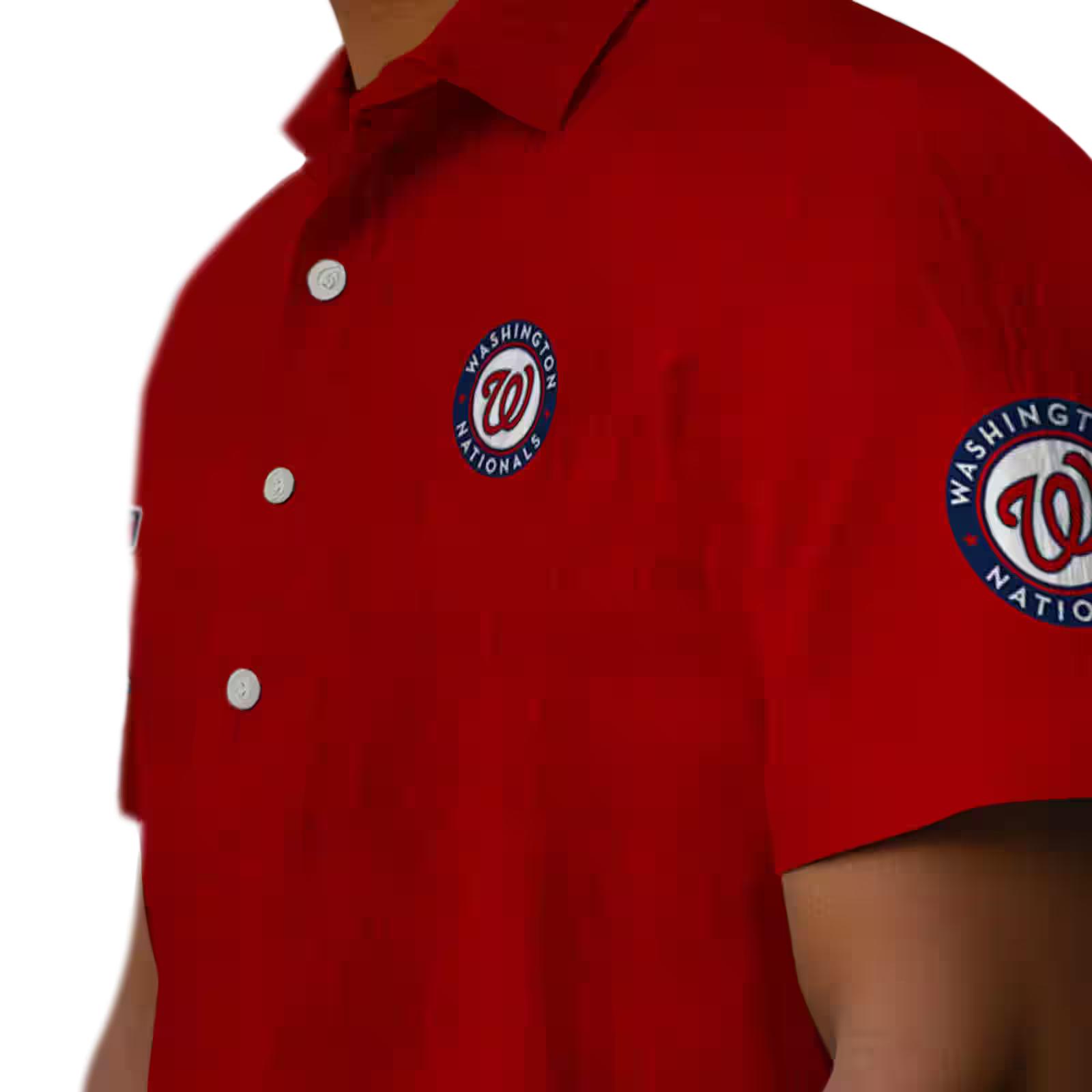 washington nationals stuart minion red hawaiian shirt trendy