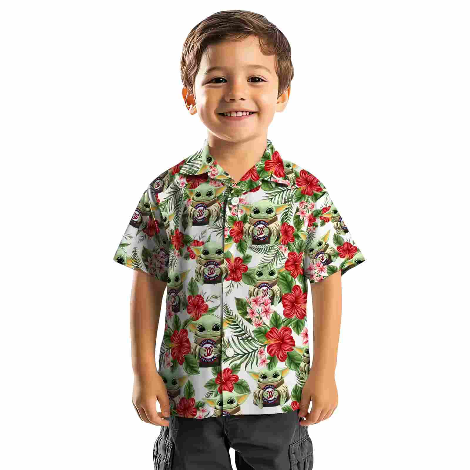 washington nationals tropical yoda green hawaiian shirt top rated