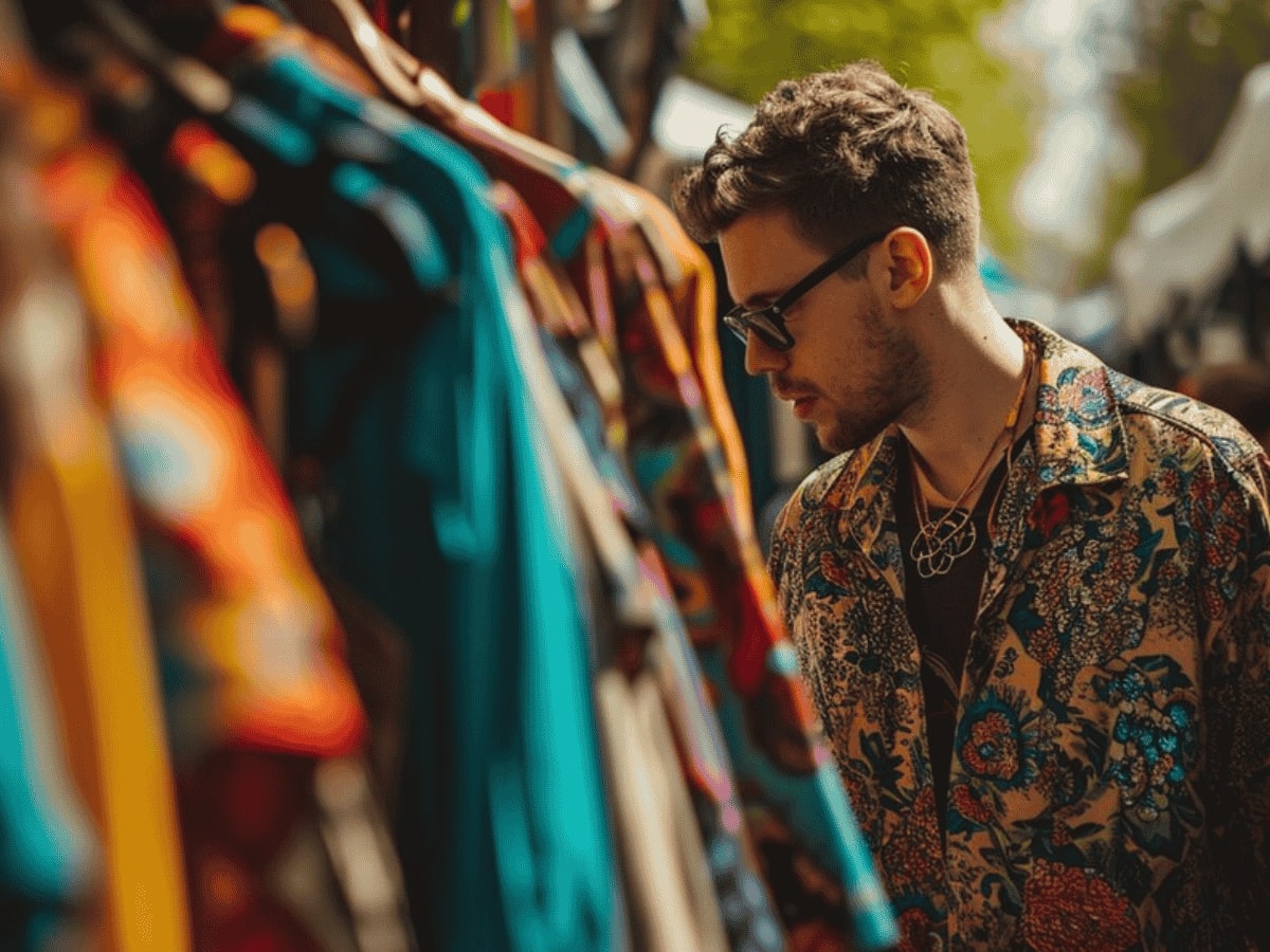 Wearing a Hawaiian shirt makes you comfortable when going to the market