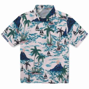 Coastal Sunset Custom Hawaiian Shirt