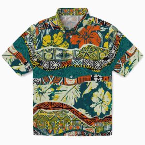 Custom Name Tribal Island Hawaiian Shirt