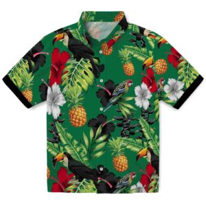 Exotic Birds Hibiscus Custom Hawaiian Shirt