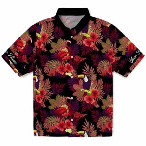 Personalized Midnight Jungle Hawaiian Shirt