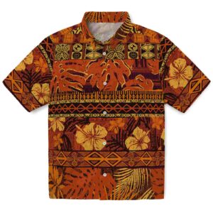 Retro Island Pattern Custom Hawaiian Shirt