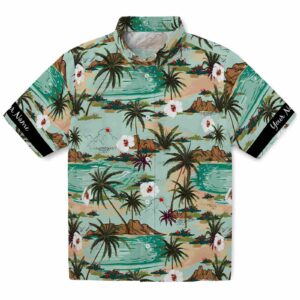 Scenic Palm Bay Custom Hawaiian Shirt